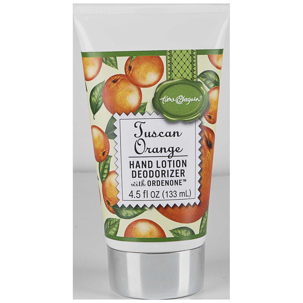 Tuscan Orange Scented Hand Lotion Deoderizer by Ganz