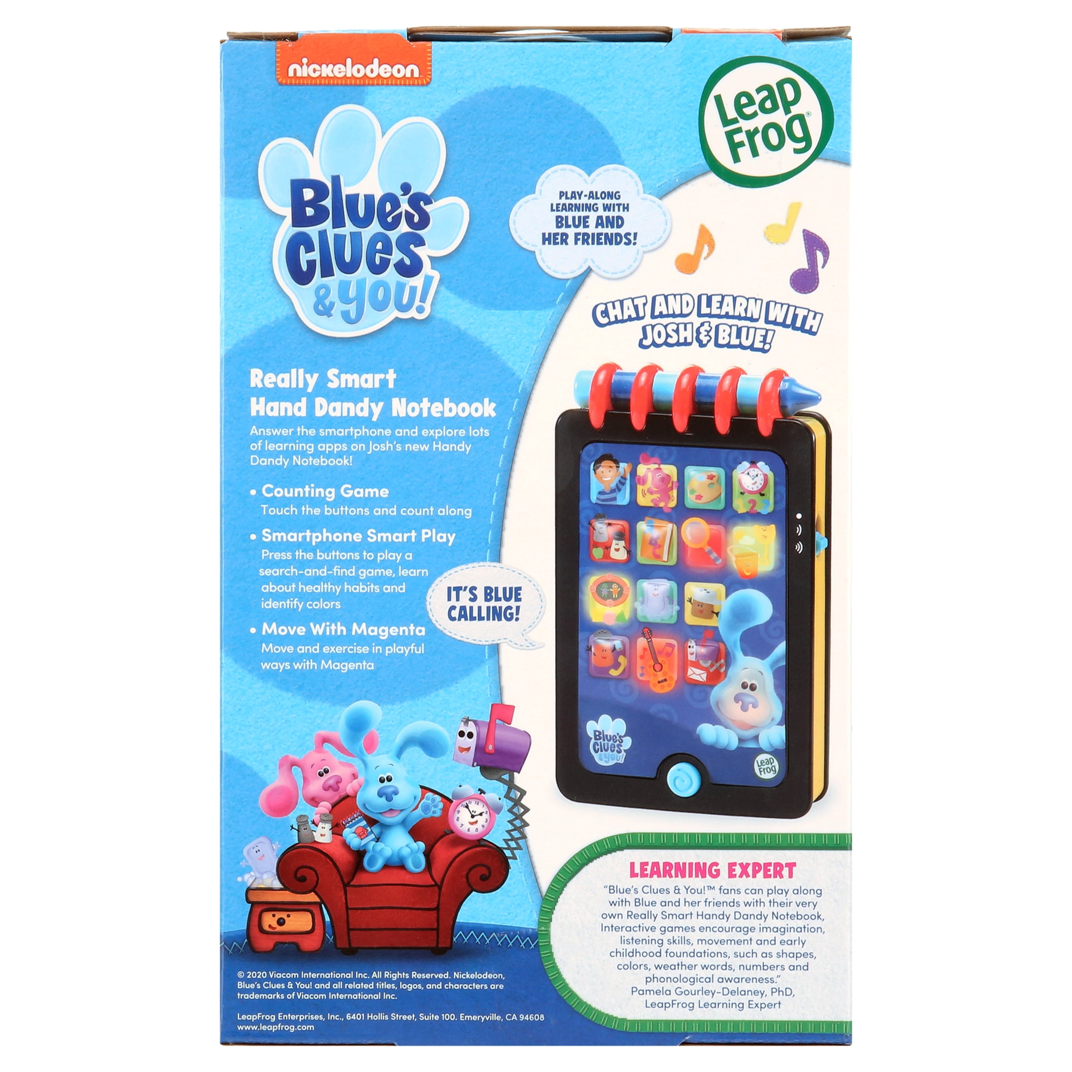 LeapFrog Blue’s Clues & You!™ Really Smart Handy Dandy Notebook