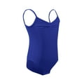 thumbnail image 6 of Pitauce Girls' Classics Camisole Dance Leotard V-Back Seamless Dance Undergarment for Ballet Gymnastics, 6 of 7