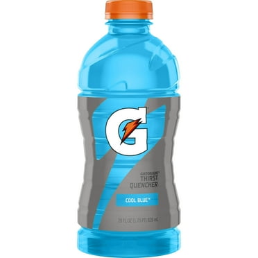 Gatorade Thirst Quencher, Cool Blue Sports Drinks, 28 fl oz Bottle-Pack Of 2
