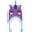 Smiling Purple, variant on Girls Winter Unicorn Beanie Hat Shining Glitter Knitted Earflap Fleece Lined Cap  Little Girls