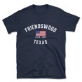 thumbnail image 1 of Friendswood Texas Patriot Men's Cotton T-Shirt, 1 of 1
