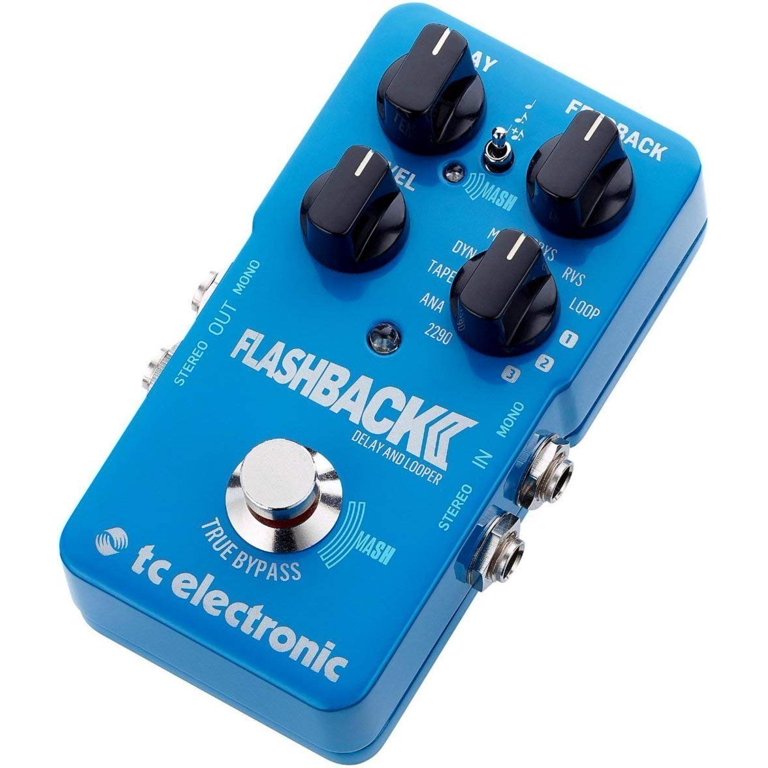 TC Electronic Flashback 2 Delay Pedal with TonePrint Bundle with