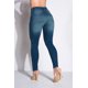 thumbnail image 3 of Pantalon Ajustado Dama Azul Mezclilla Mundo Terra 026272, 3 of 3