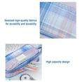 thumbnail image 3 of Estuche de malla a cuadros de mano para lápices, estuche transparente para rotuladores, bolsa de maquillaje multifunción, regalo para el colegio y la Oficina, 3 of 6