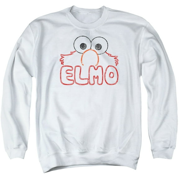 Sesame Street - Elmo Letters - Crewneck Sweatshirt - XX-Large