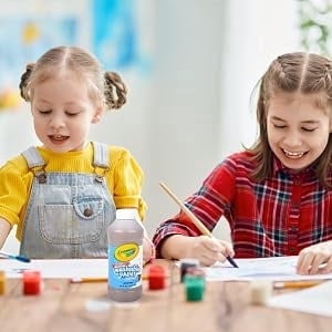 Crayola Washable Paint, Brown, 16 Oz Bottle