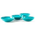 thumbnail image 6 of Pearl Dots Stoneware Dinnerware Set (20pc Set, Turquoise), 6 of 9
