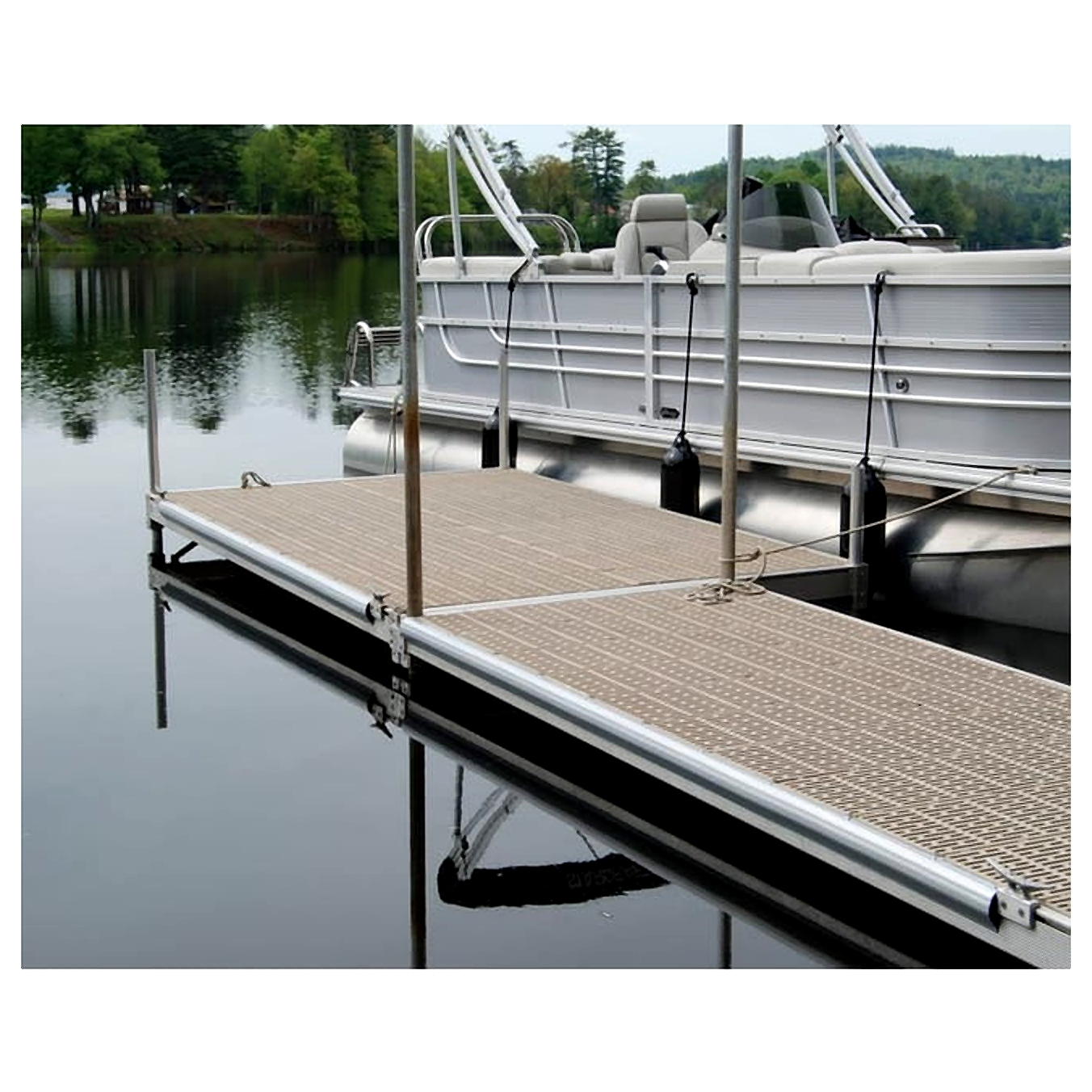 Taylor Made 45969 10 ft. Commercial Grade Aluminum Landscape Paver Edging Kit, Silver