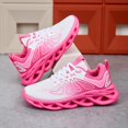 thumbnail image 5 of KANG Fashion Women's Breathable Mesh Walking Sneakers, Lightweight Air-Cushioned Casual Shoes with Non- Soles for All-Day Comfort and Everyday Wear Hot Pink 36, 5 of 9