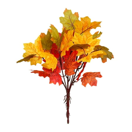 

MIUBAGIAL & Thanksgiving | Autumn Maple Leaf Bundle | Home Branches | Fall Themed Insertions for Festive Displays
