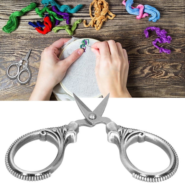 Embroidery Scissors Set, Ergonomic Design Tiny Scissors For Sewing For Embroidery