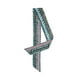 thumbnail image 1 of INSPIRAR CHIC Bufandas Elegantes de Doble Cara para Mujeres, Puntas Delgadas, Color Verde Teal, 1 of 5