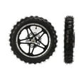 thumbnail image 1 of Qiilu Wheel Tire And Rim, Front Wheel Assembly 2.5-10 Wheel Tyre Tires 12MM Shaft Diameter For Off Road Vehicle Motorcycle Bicycle, 1 of 8