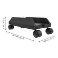 thumbnail image 2 of Homoyoyo 1Pcs Computer Host Movable Bracket with Casters for Office Use 11.8x7.1x4.6in, 2 of 6