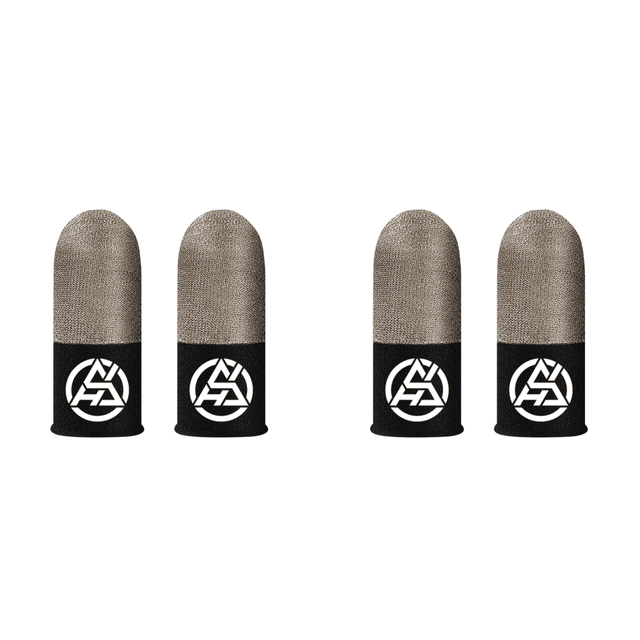 Yemas Los Dedos Luminosas Juego Transpirable Funda para El Dedo Guante Pulgar PUBG (1 Par)
