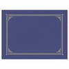 Geographics Certificate/Document Cover, Metallic Blue, 6 Covers