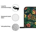 thumbnail image 4 of Balery Tropical Tribe Mask Pattern Oven Mitts and Pot Holders 4 pcs Set, Kitchen Oven Glove High Heat Resistant 500℉ Oven Mitts with Non-Slip Silicone Surface, 4 of 6
