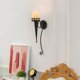 thumbnail image 4 of 2 Black Wall Mounted Sconces, Wall Mounted Sconce Holder,, 4 of 5
