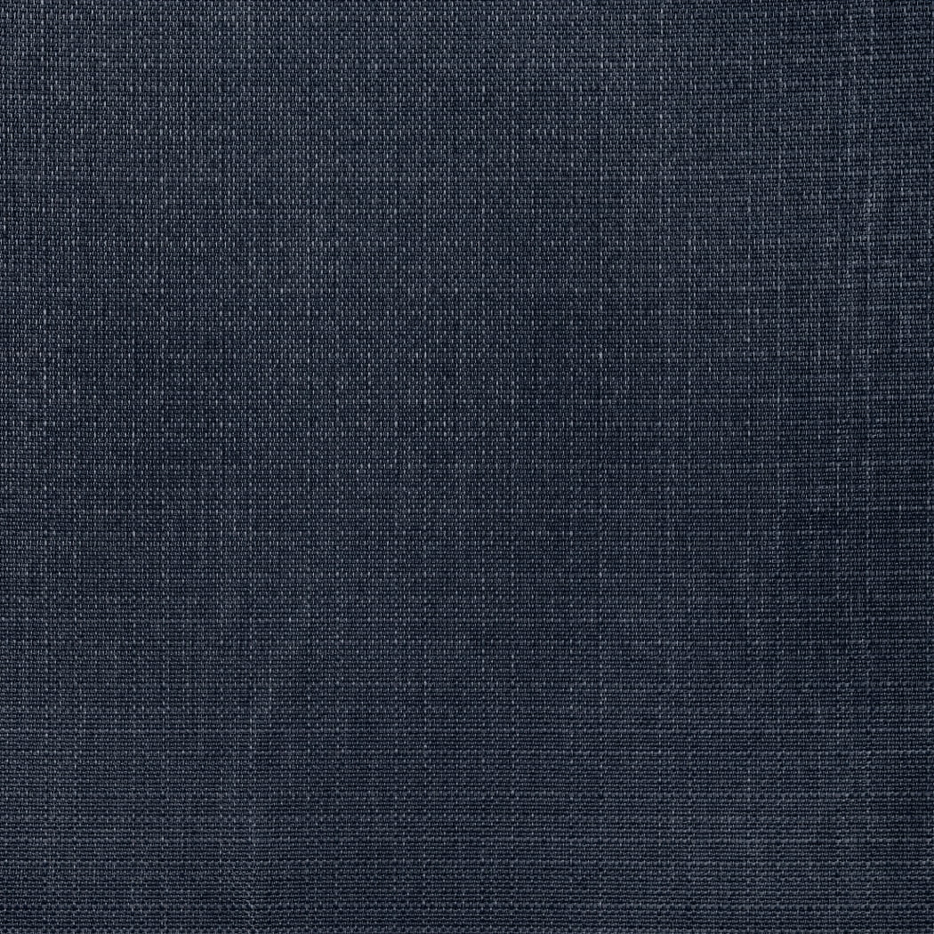 Ecologee Wakefield Textured Total Blackout Rod Pocket Curtain Panel Pair, Navy, 37" W x 84" L