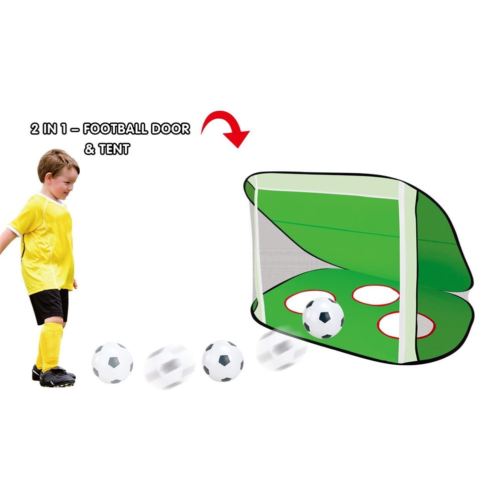〖Follure〗2 in 1 Up Kids Soccer Goal Portable Kids Soccer Net Kids Soccer Target
