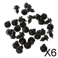 thumbnail image 1 of Colaxi 6x30x Push-Type Bumper Retrainer Clips 91506-S9A-003 for, 1 of 6
