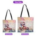 thumbnail image 5 of Vintage Patriotic French Bulldog 4th of July Independence Memorial Day All Over Print 3D Canvas Tote Bag Dog Lover Gifts Reusable Handbag - 01006, 5 of 5
