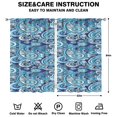 thumbnail image 2 of Paisley Design Curtains-Blackout Curtains Bedroom Decor Living Room Darkening Grommet Window Drapes 2 Panels Set 52"x 84", 2 of 2