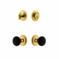 thumbnail image 3 of Grandeur Circulaire Rosette Single Cylinder Knob Combo Pack with Coventry Knob and matching Deadbolt, 3 of 6
