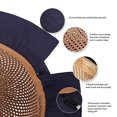 thumbnail image 3 of Sombrero Hueco Transpirable Verano Cubo Sombrero Arco Señora Gorra de Sol para Viajes, 3 of 5