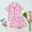 Pink, variant on Valentine Bow Pajamas for Women Button Down Short Sleeve Shorts Loungewear Casual Loose Pink