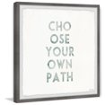 thumbnail image 2 of Marmont Hill Choose Your Own Path III Framed Wall Art, 2 of 6