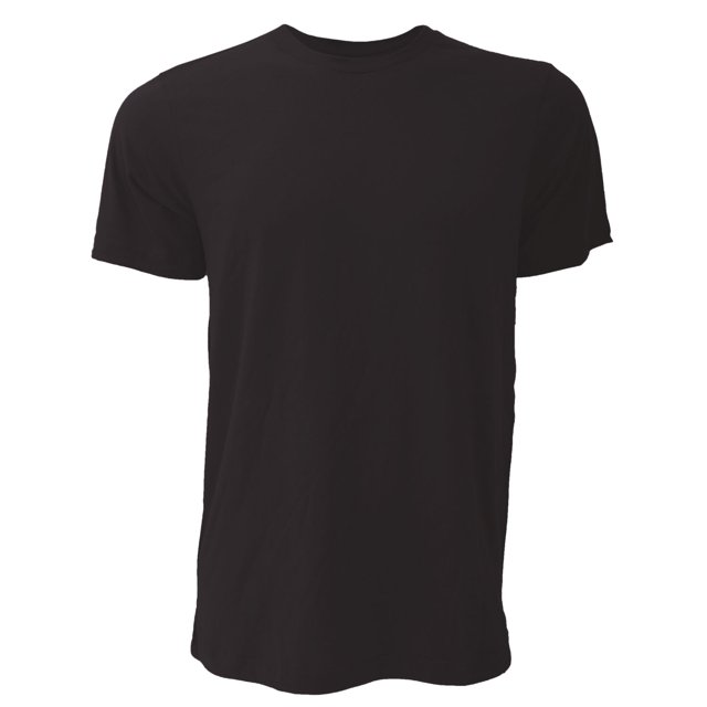 Canvas Jersey Crew Neck T-Shirt / Mens Short Sleeve T-Shirt