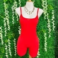 thumbnail image 3 of Bodysuit Body De Tirantes Para Mujer Casual Ajustado Color Rojo Talla Unitalla Marca Emil SaEs, 3 of 4