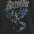 thumbnail image 2 of Girl's Batman Distressed Retro Action Logo  Graphic Tee Black X Large, 2 of 4