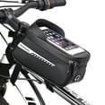 thumbnail image 6 of RZAHUAHU Waterproof Bicycle Phone Mount Bags Front Frame Tube Bag with Touchscreen Phone Holder Case, 6 of 7
