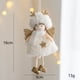 thumbnail image 1 of Christmas Pink Angel Pendant Plush Doll Christmas Tree Ornaments Party Home Decoration Car Decor Children Xmas New Year Gifts, 1 of 5