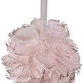 thumbnail image 4 of Northlight Glittered Feathers Christmas Ball Ornament - 6" - Pink, 4 of 6