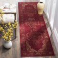 thumbnail image 2 of SAFAVIEH Vintage Winthrop Traditional Area Rug, Rose, 3'3" x 5'7", 2 of 7