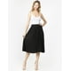 thumbnail image 4 of Falda plisada brillo sutil AMAD negro L AMAD SS22-F16, 4 of 6