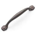 thumbnail image 2 of Hickory Hardware P2998-RI-10B 5.06 in. Raffiné Rustique Centre à Centre Pull&44; Fer Rustique - Pack de 10, 2 of 5