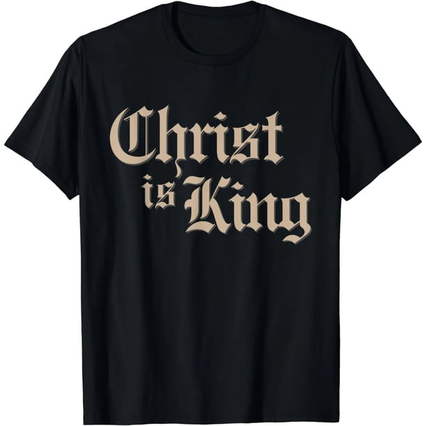 Playera Católica de Mujer: Cristo Rey Jesús