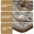 thumbnail image 5 of PABUBE Kitchen Mat 24"x59", Waterproof & Oil Proof Kitchen Rug, Persian Vintage Decor, 0.4" Thick Cushioned Anti Fatigue Kitchen Mat for Floor, Easy Clean, Non-Slip Kitchen Floor Mat, 5 of 9