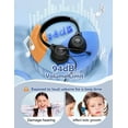 thumbnail image 4 of Seneo LH1 Kids Headphones with Microphone for Boys Girls, Kids Online Learning Headset with 94dB Volume Limit, Stereo Sound, 3.5mm Audio Jack for Smartphone, Tablet, PC, School, Travel, 4 of 8