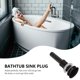 thumbnail image 4 of Tapón de desagüe de bañera para lavabo de tocador de baño, tapón de bandeja emergente de cobre dorado, accesorio, 4 of 6