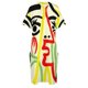 thumbnail image 5 of TETE DE FEMME: Vestido holgado con bolsillos y estampado de pintura abstracta de fantasía, vestidos para fiesta de verano, vestido de mujer 2025, vestido de fiesta de noche, 5 of 7