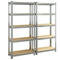 thumbnail image 6 of Heavy Duty Storage Shelves Adjustable 5-Tier Garage Storage Shelving Storage Rack, 6 of 8