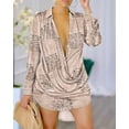 thumbnail image 7 of Fashion Womens Print Sexy Slant Neck Off Shoulder Mini Boho Loose Dress For Women Streetwear Female Clothing 2024 Summer Dresses, 7 of 7
