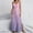 Multicolor-A, variant on Women's Gradient Color Summer Dresses Maxi Dress Side Slit Vacation Beach Sundresses Multicolor-D XL(XL)