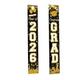 Congrats Grad Theme Graduation Hanging Flags and Couplets,Class of 2026 ...